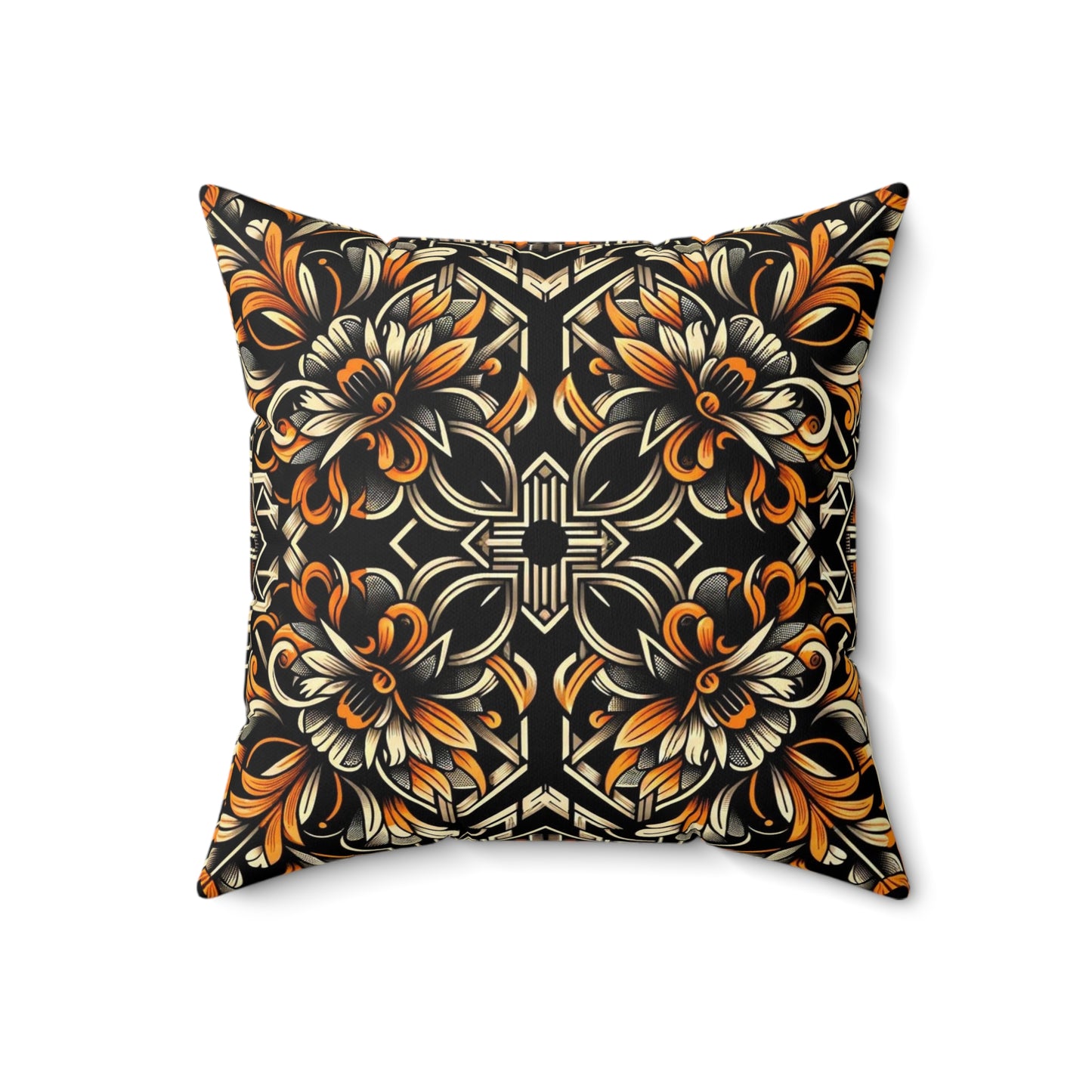 Spun Polyester Square Pillow