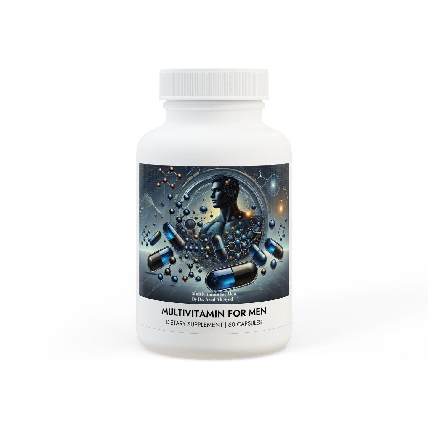 Multivitamin for Men Supplement (60 Capsules) By Dr. Asad Ali Syed