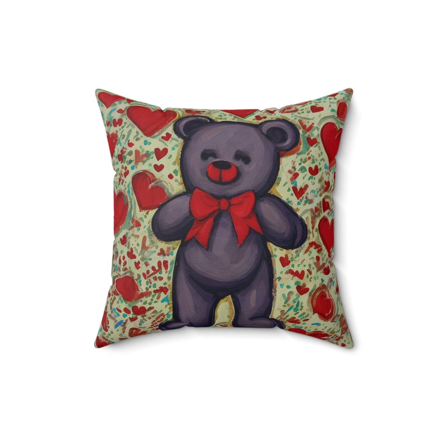 Spun Polyester Square Pillow