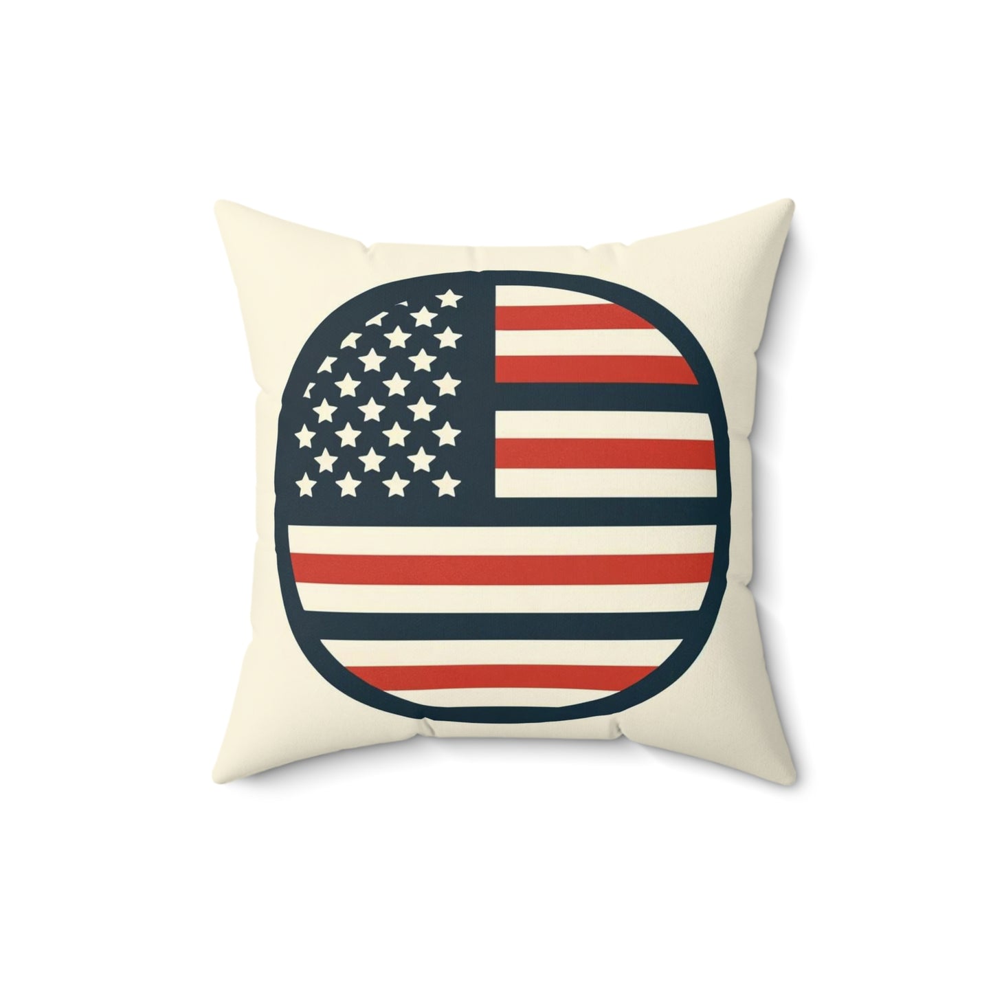 Spun Polyester Square Pillow