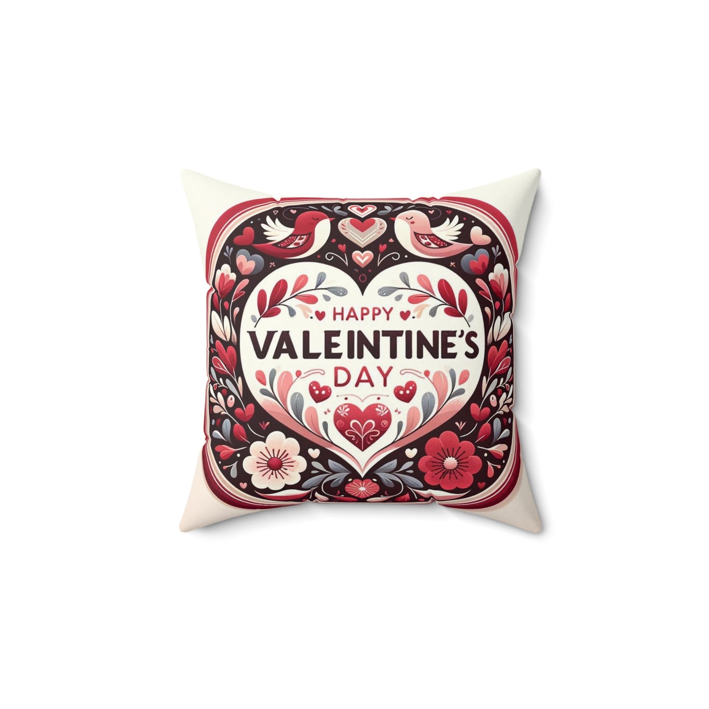 Spun Polyester Square Pillow