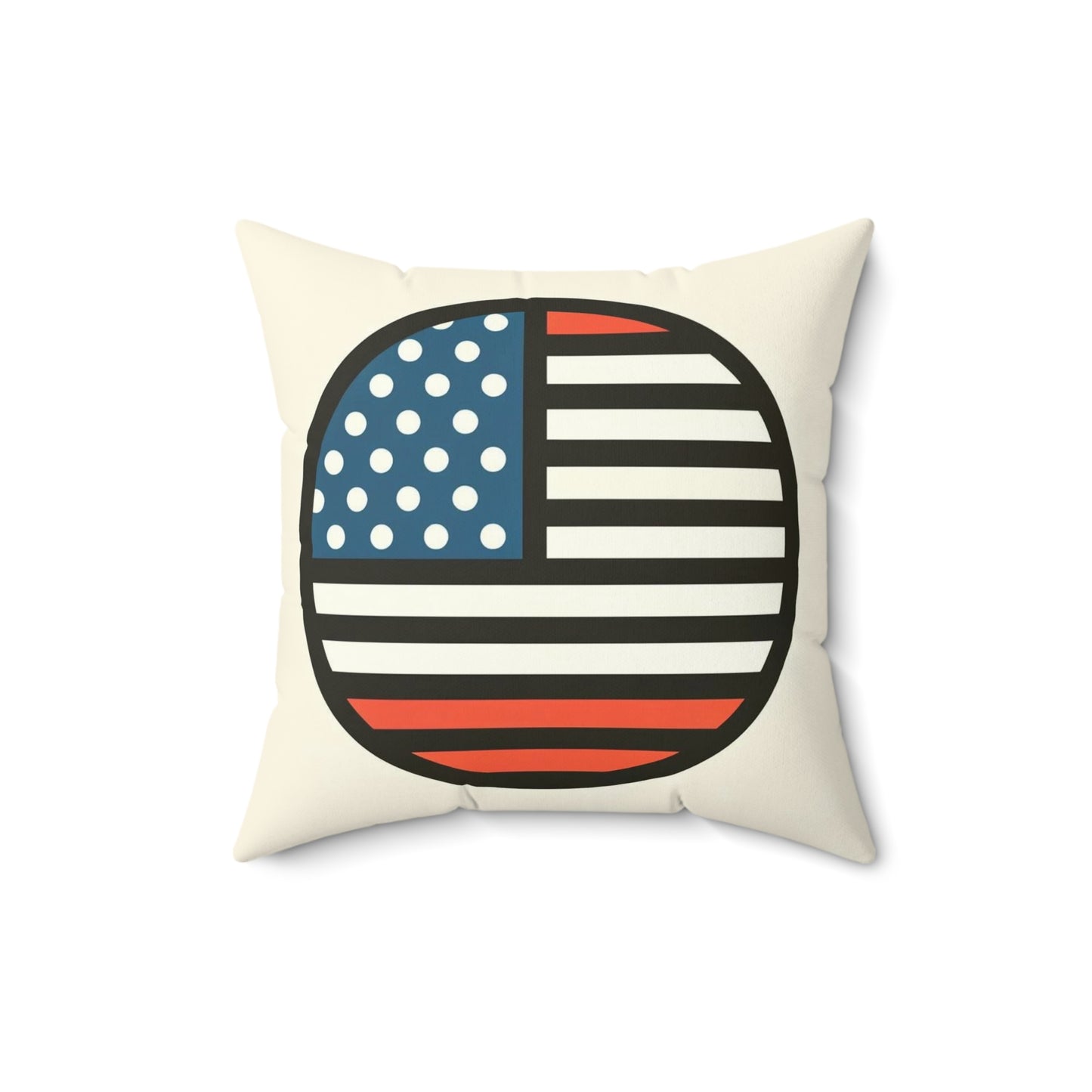 Spun Polyester Square Pillow