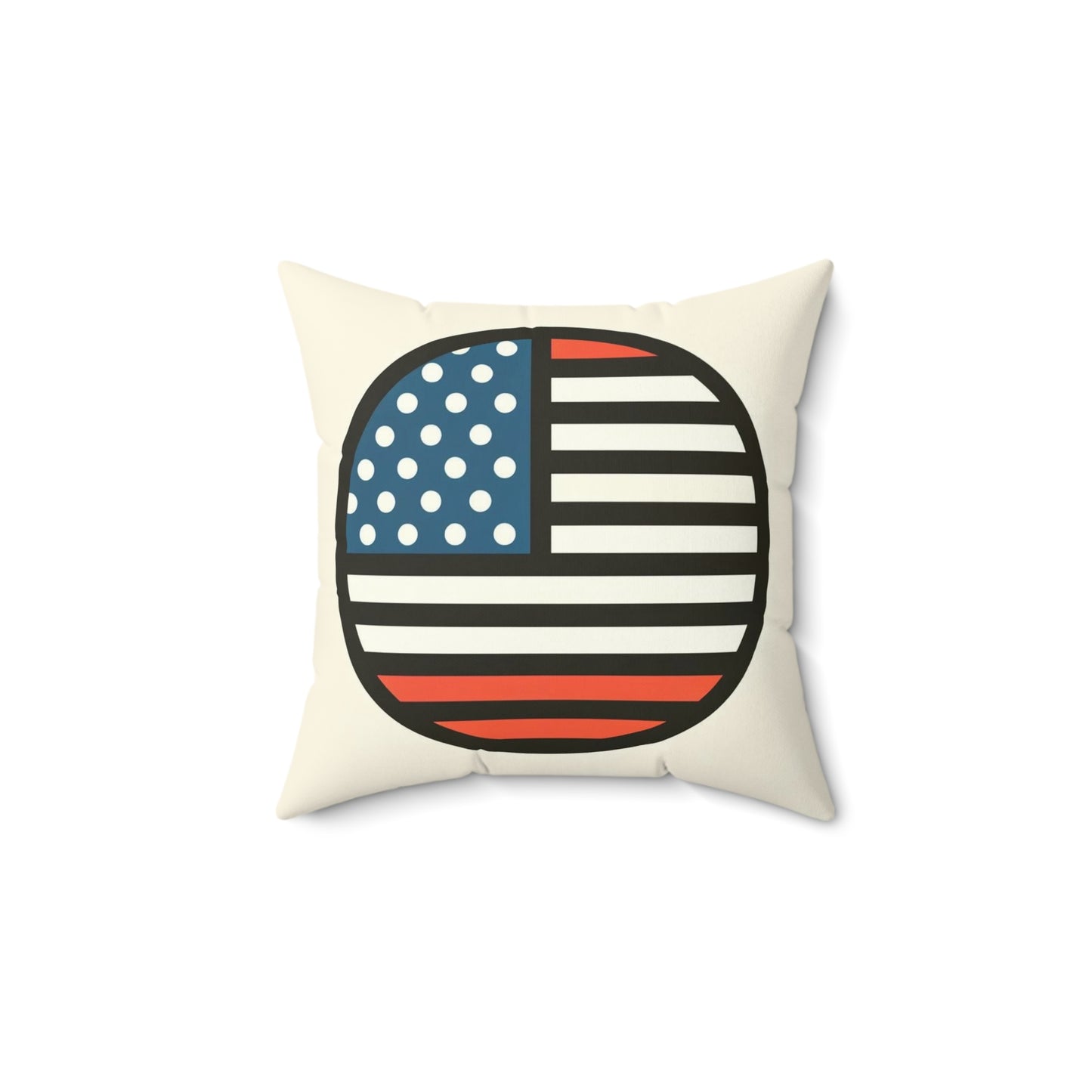 Spun Polyester Square Pillow