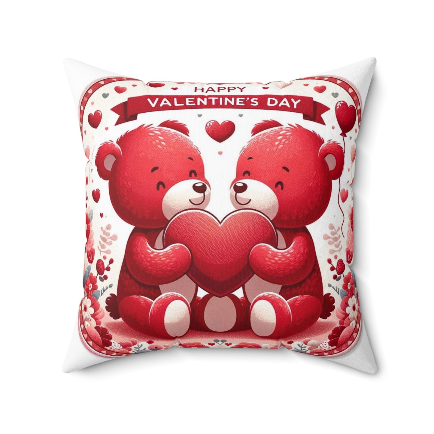 Spun Polyester Square Pillow