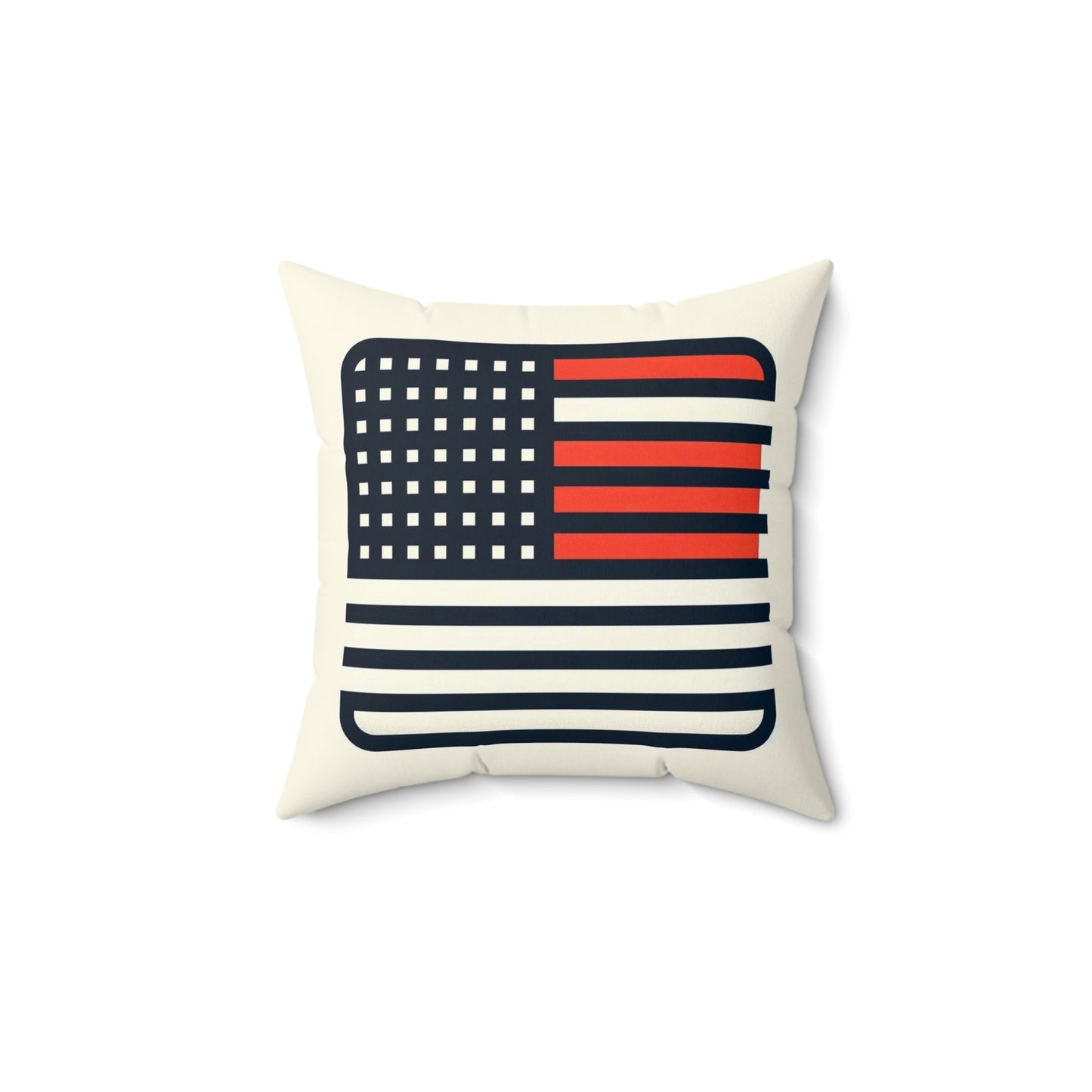 Spun Polyester Square Pillow