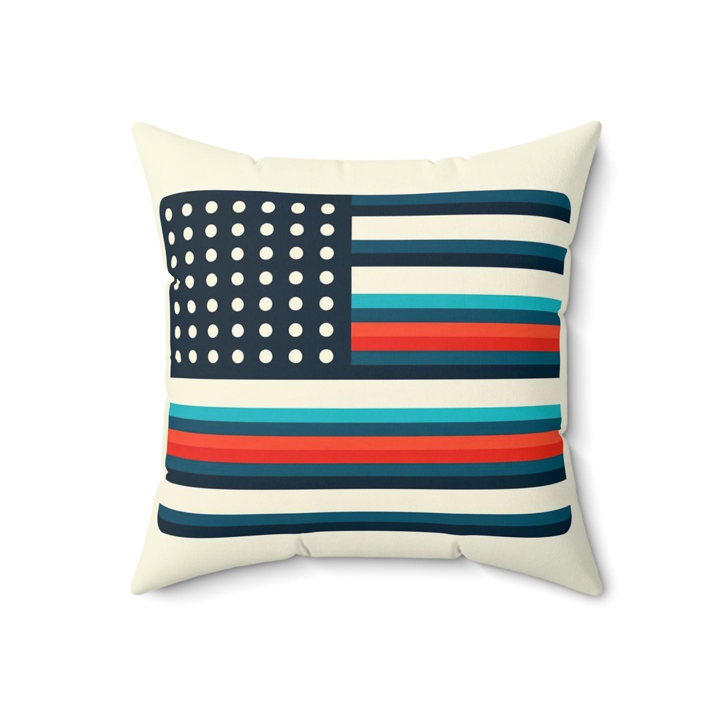 Spun Polyester Square Pillow