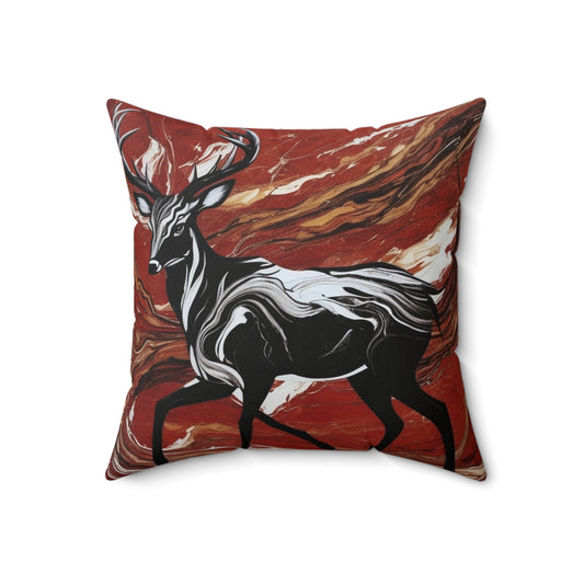 Spun Polyester Square Pillow