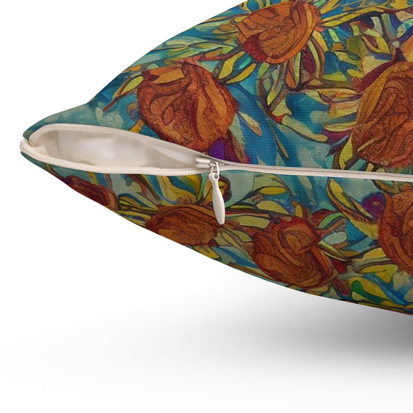 Spun Polyester Square Pillow