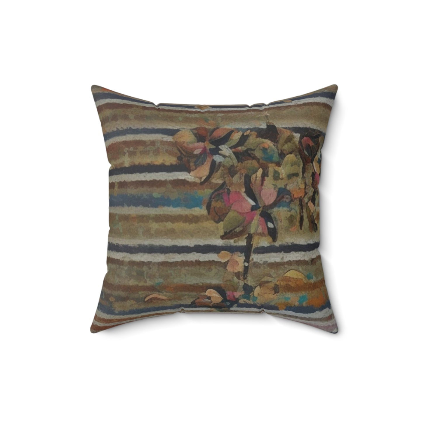 Spun Polyester Square Pillow