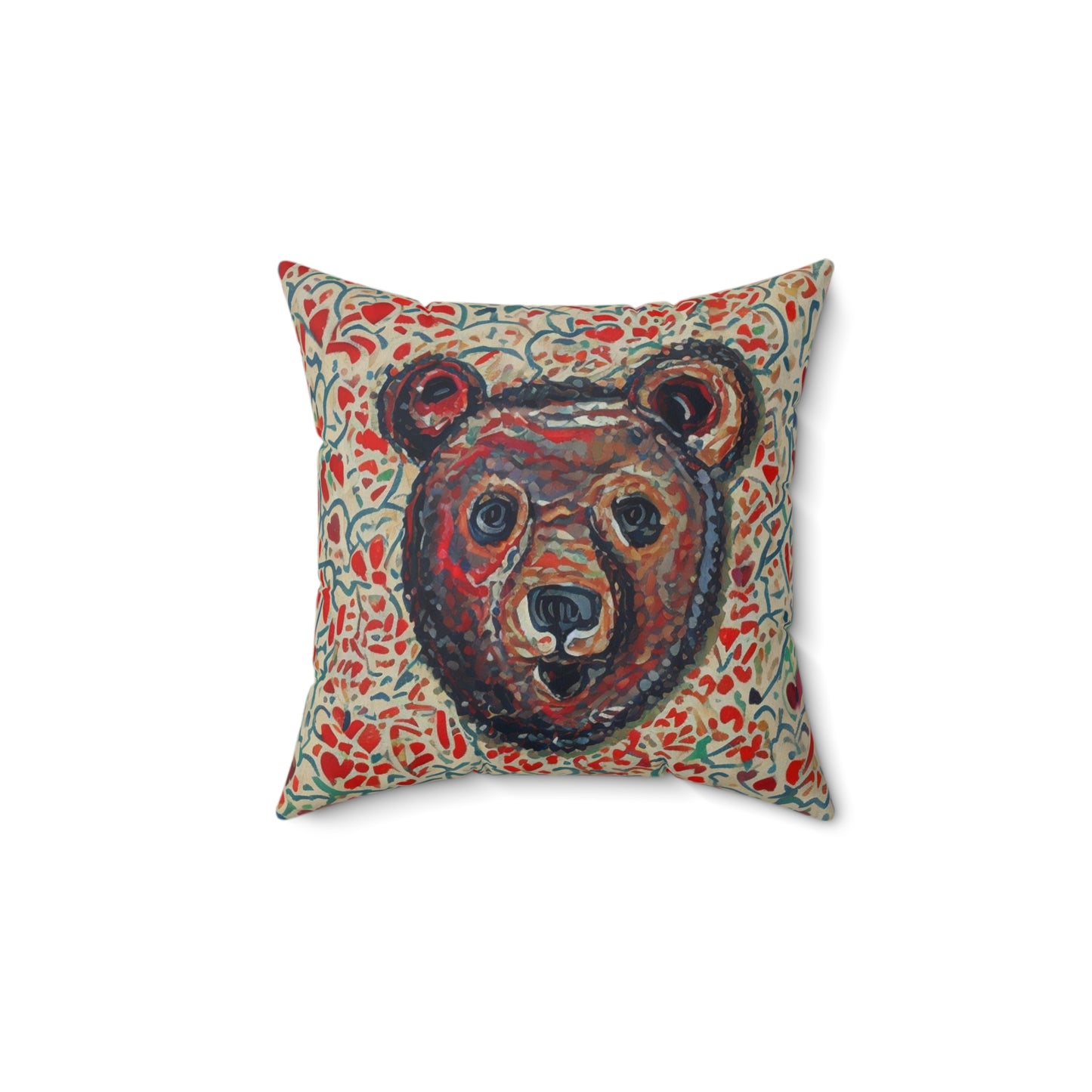 Spun Polyester Square Pillow