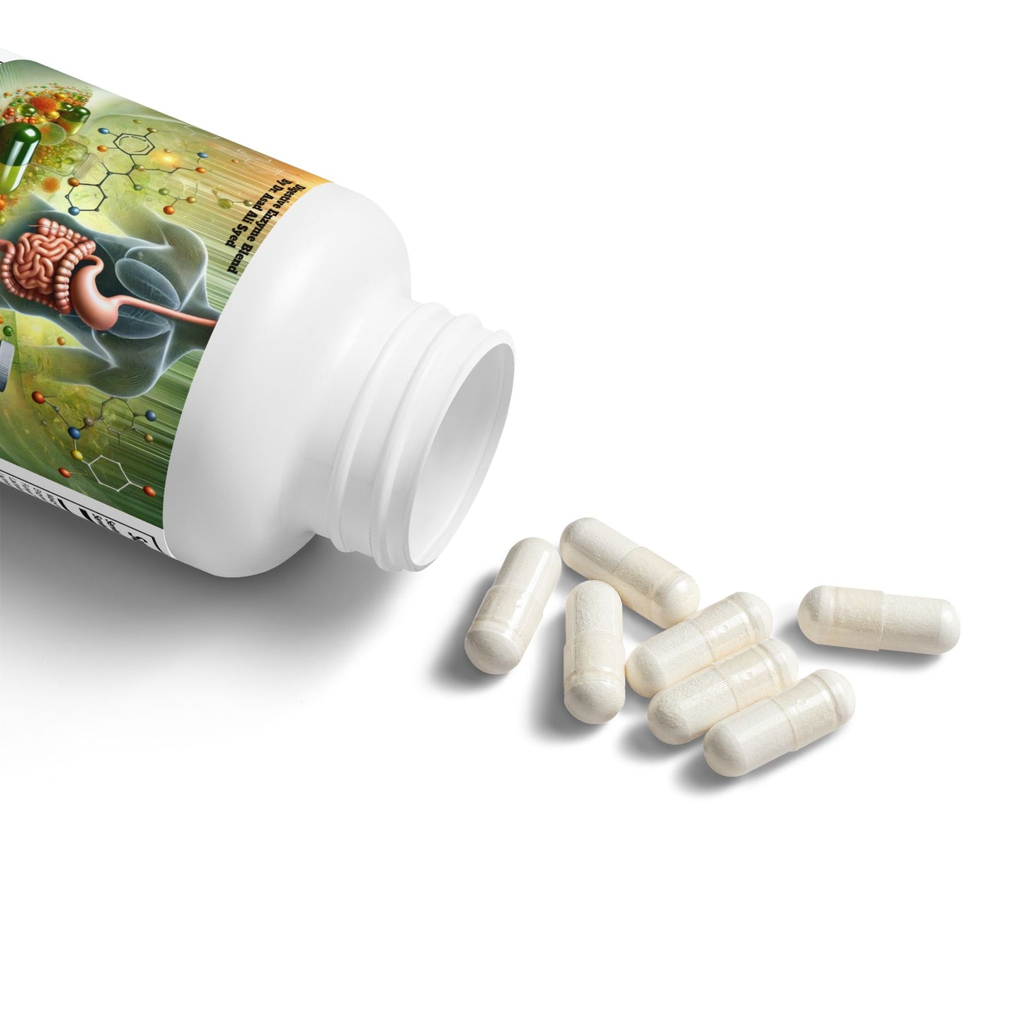 Digestive Enzyme Blend Supplement (60 Capsules) By Dr. Asad Ali Syed
