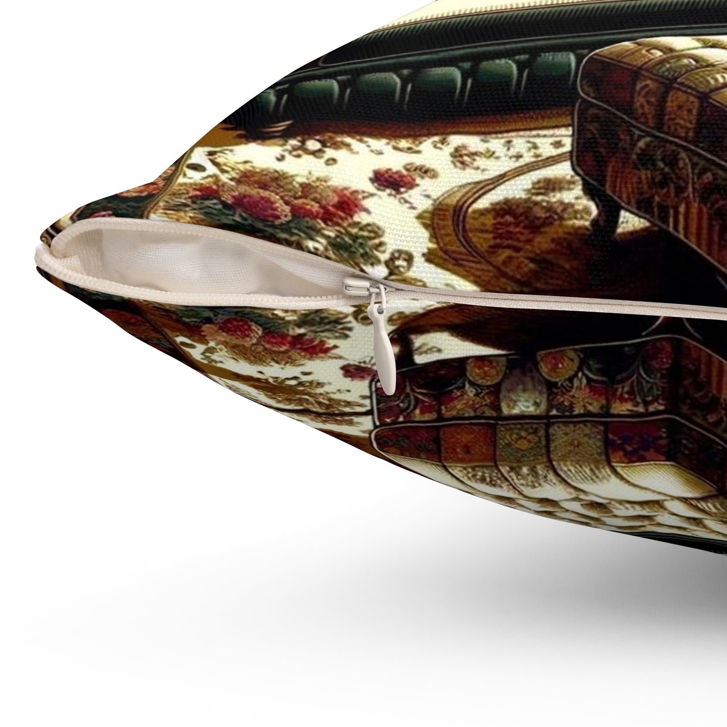 Spun Polyester Square Pillow