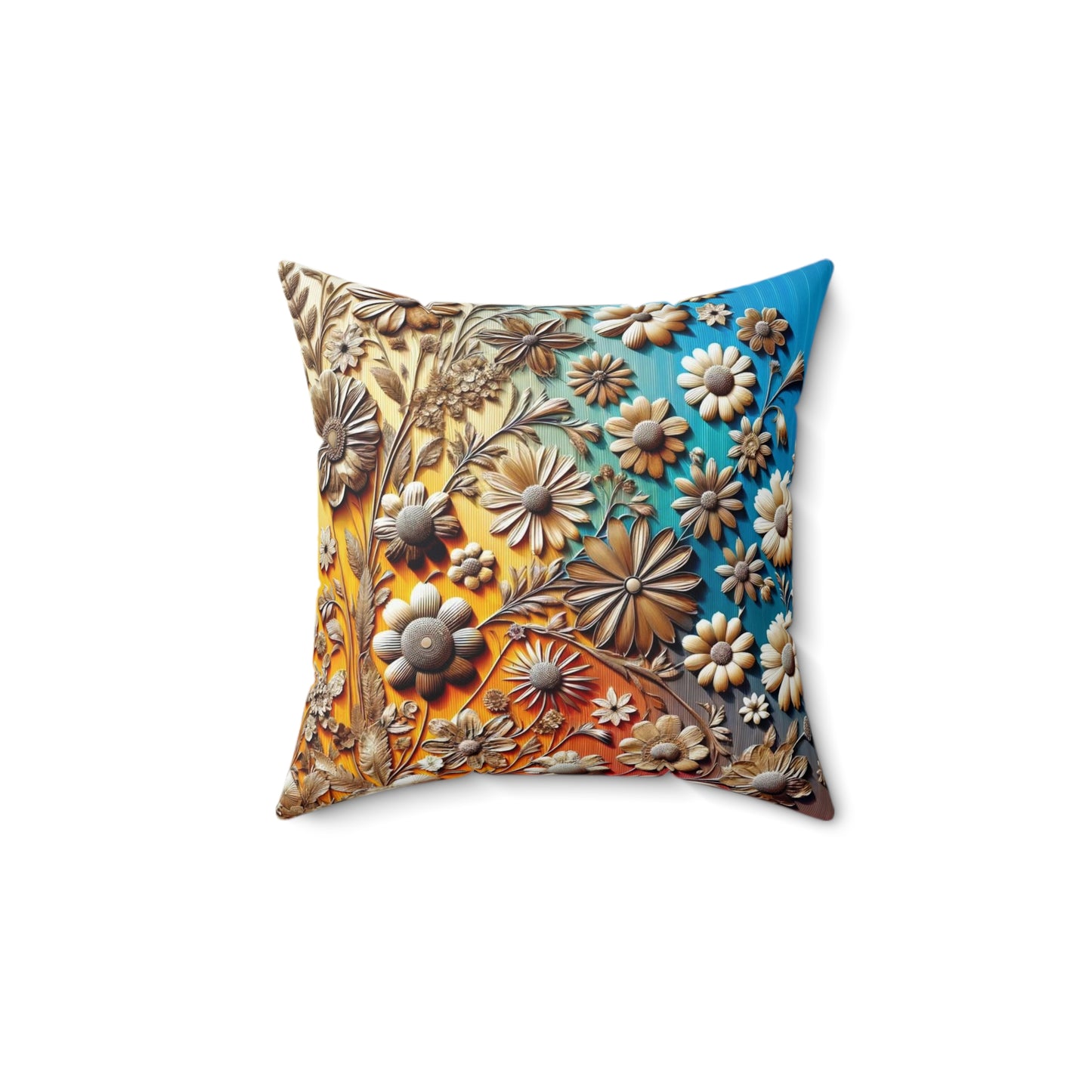 Spun Polyester Square Pillow