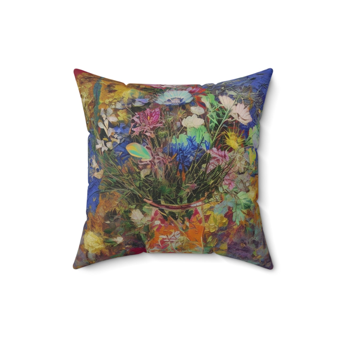 Spun Polyester Square Pillow
