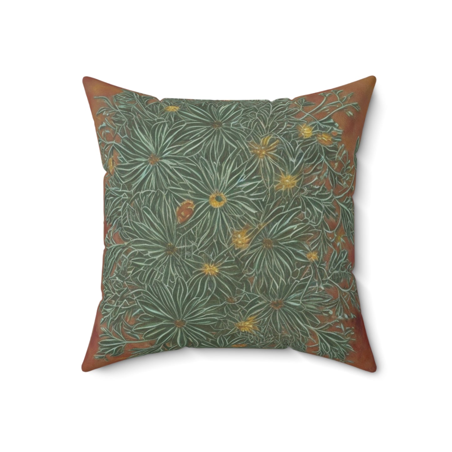 Spun Polyester Square Pillow