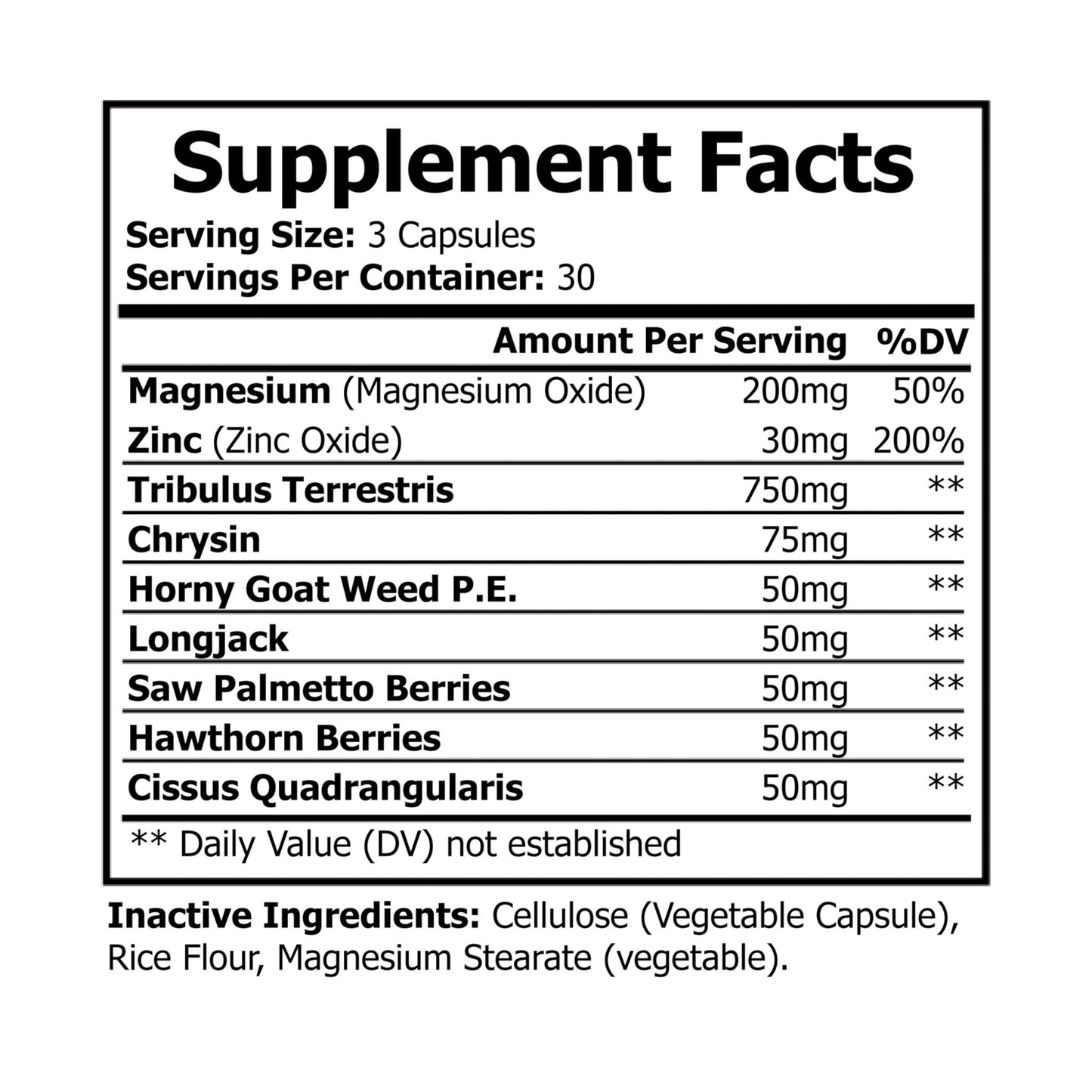 Magnesium Zinc Supplement (90 Capsules) By Dr. Asad Ali Syed