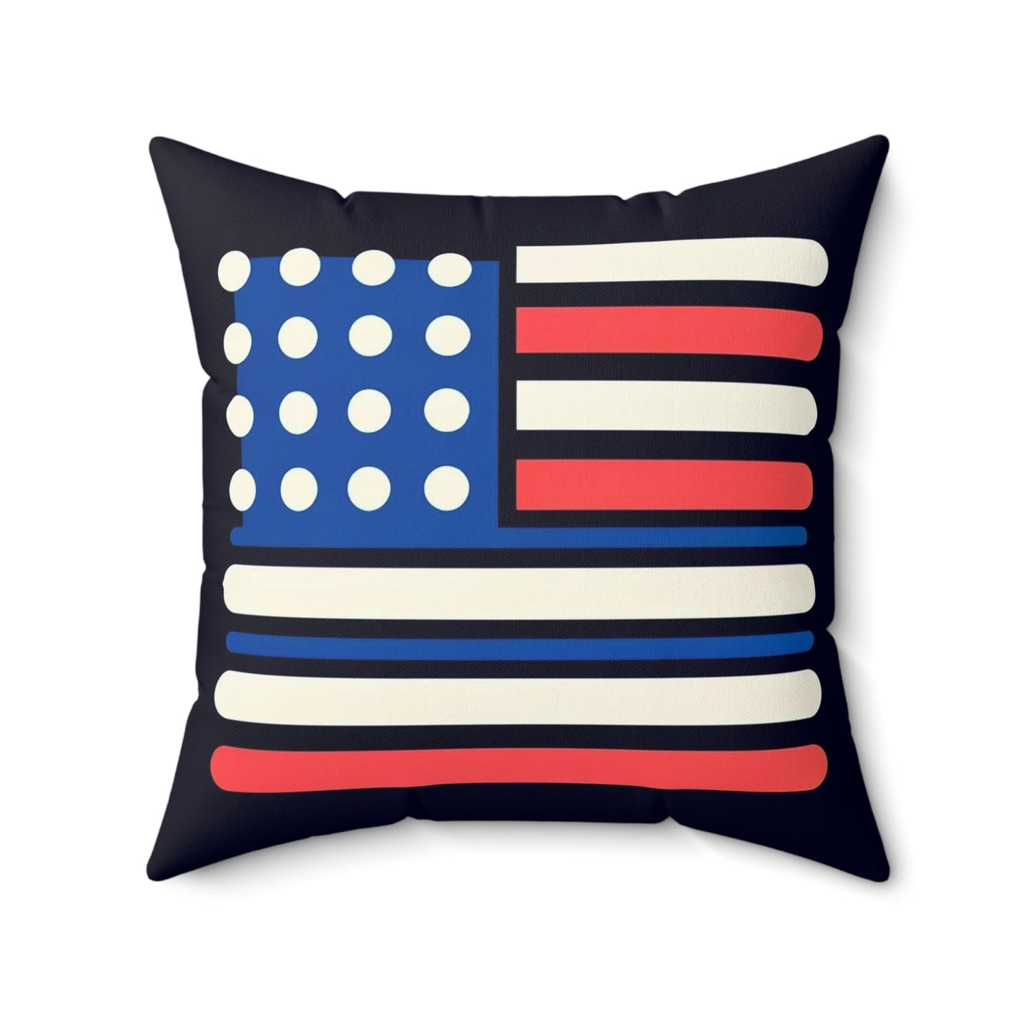 Spun Polyester Square Pillow