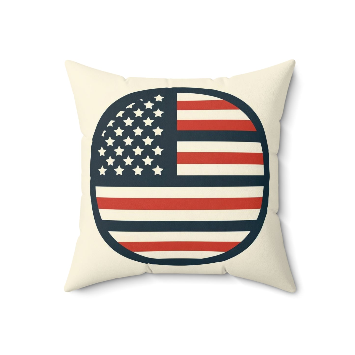 Spun Polyester Square Pillow