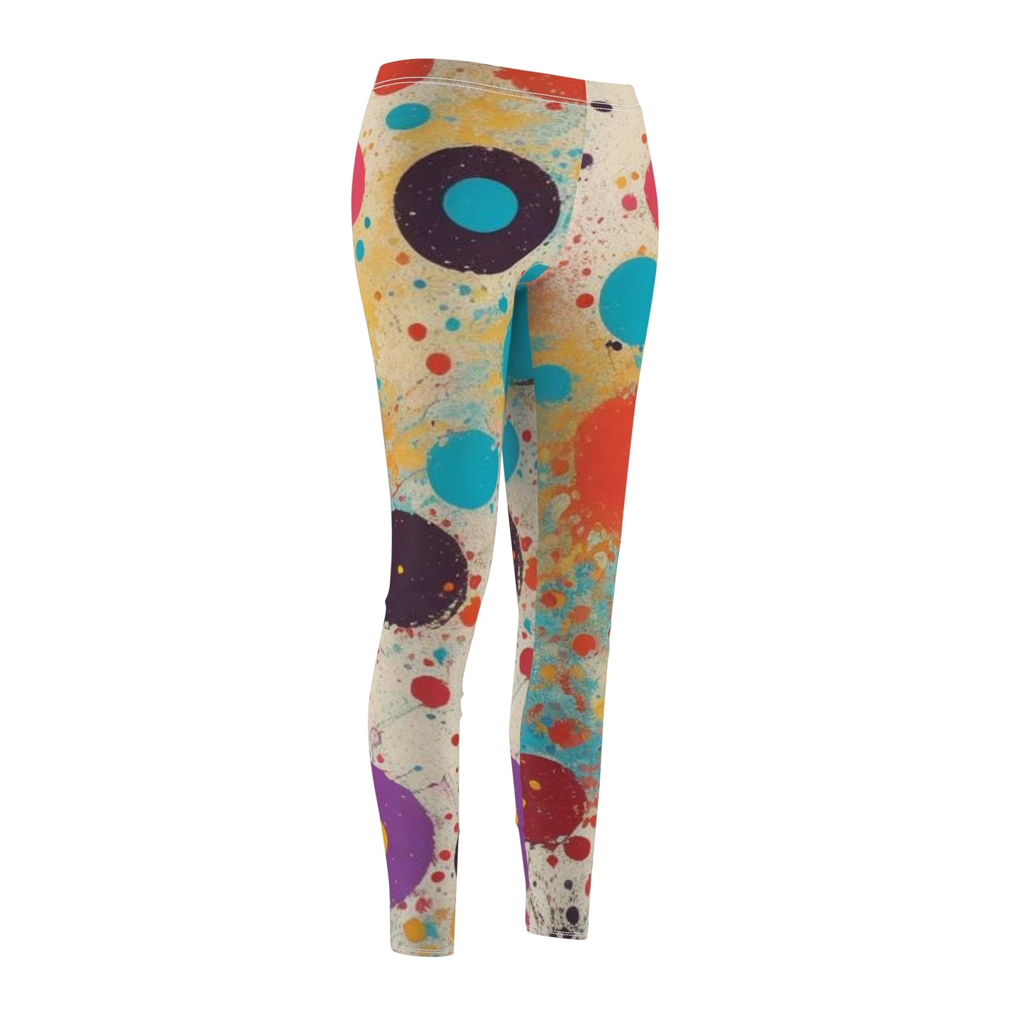 Women's Cut & Sew Casual Leggings (AOP)