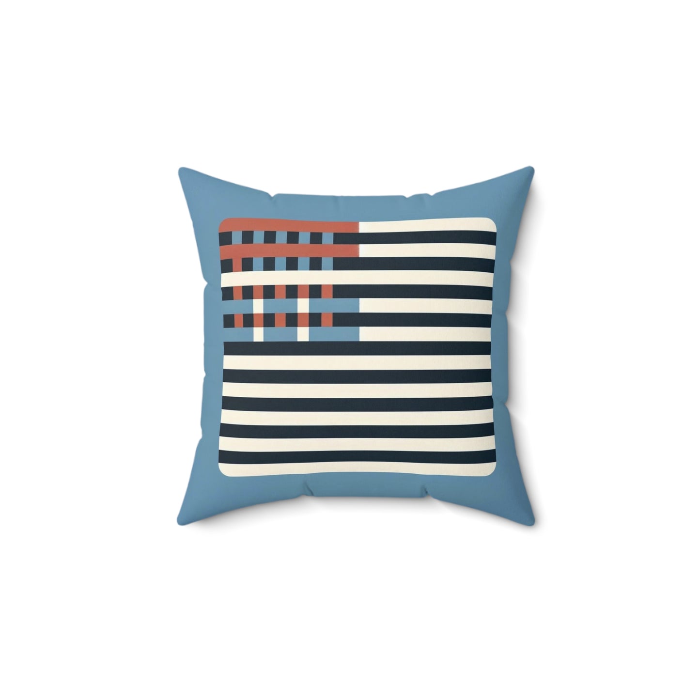 Spun Polyester Square Pillow