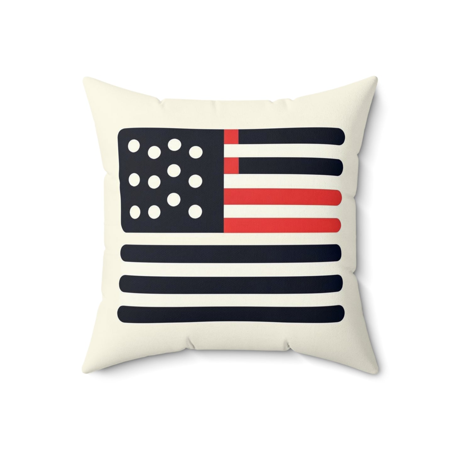 Spun Polyester Square Pillow