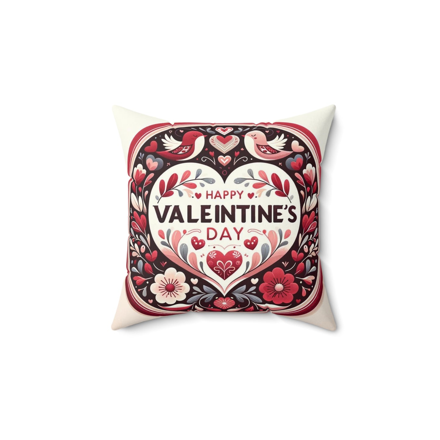 Spun Polyester Square Pillow