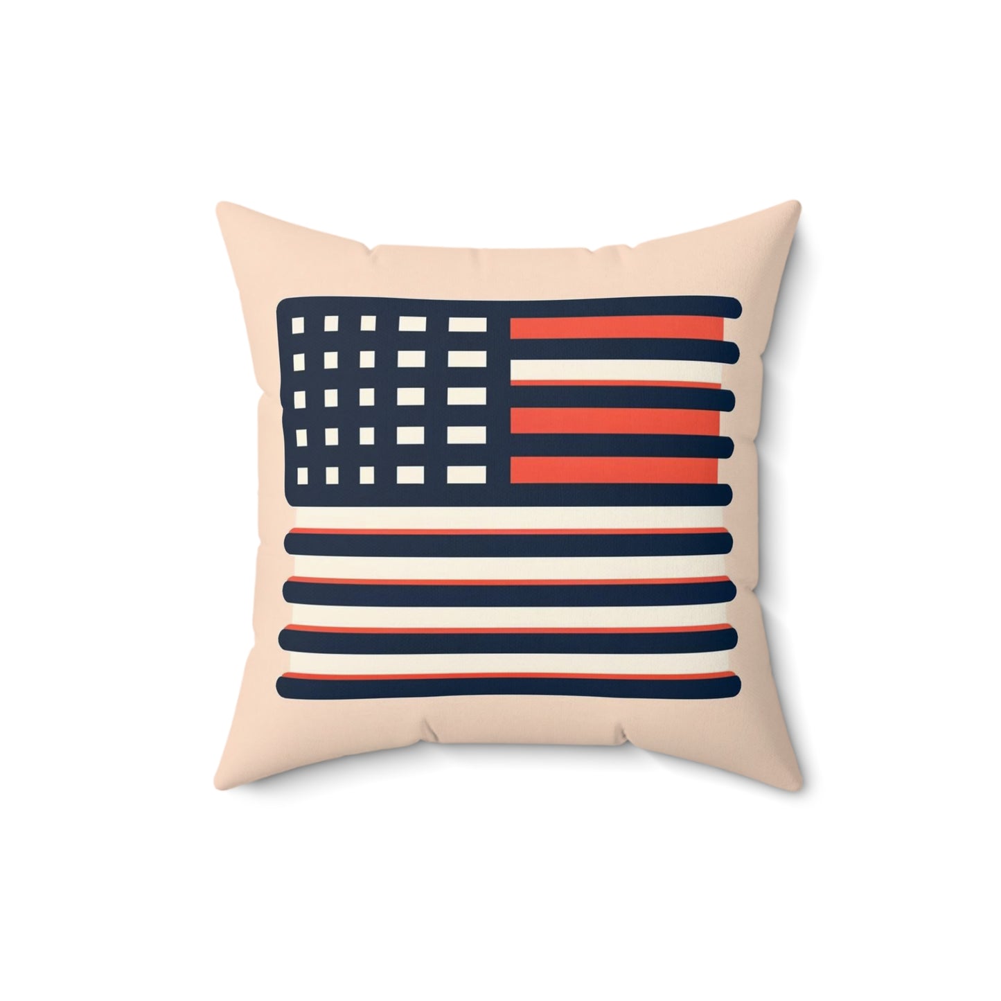 Spun Polyester Square Pillow