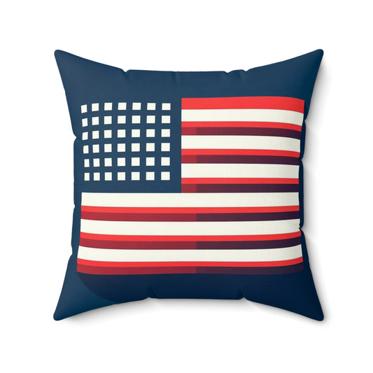 Spun Polyester Square Pillow
