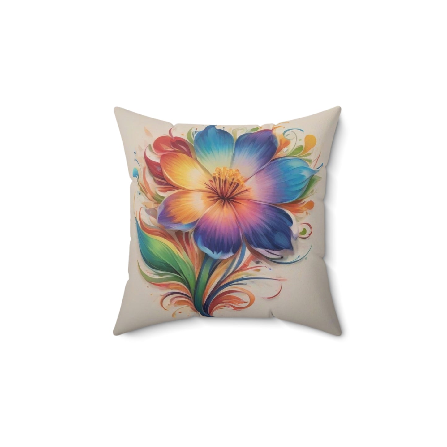 Spun Polyester Square Pillow