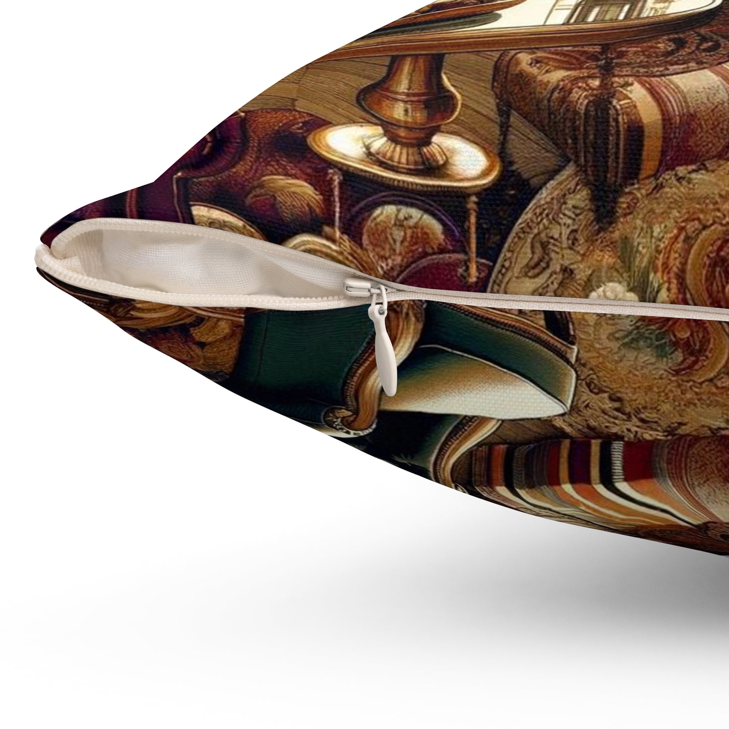Spun Polyester Square Pillow