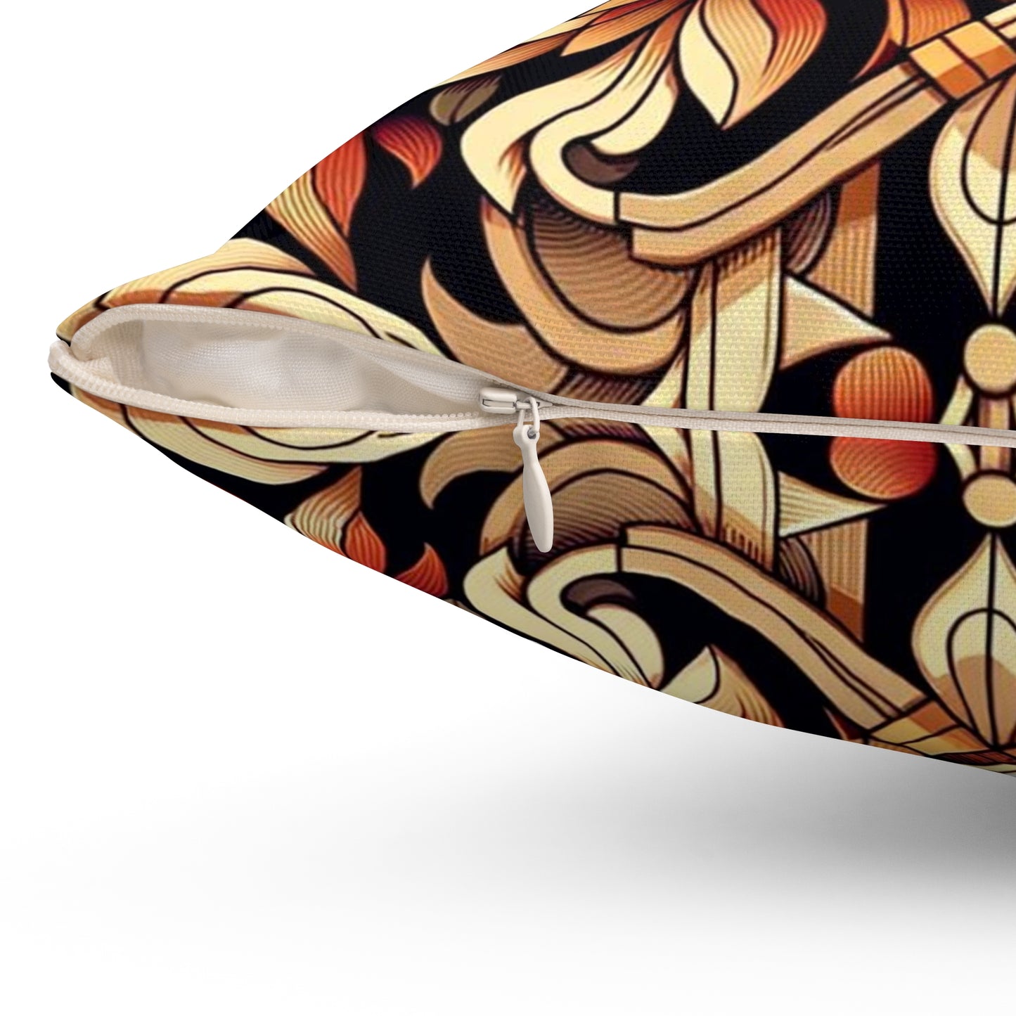Spun Polyester Square Pillow