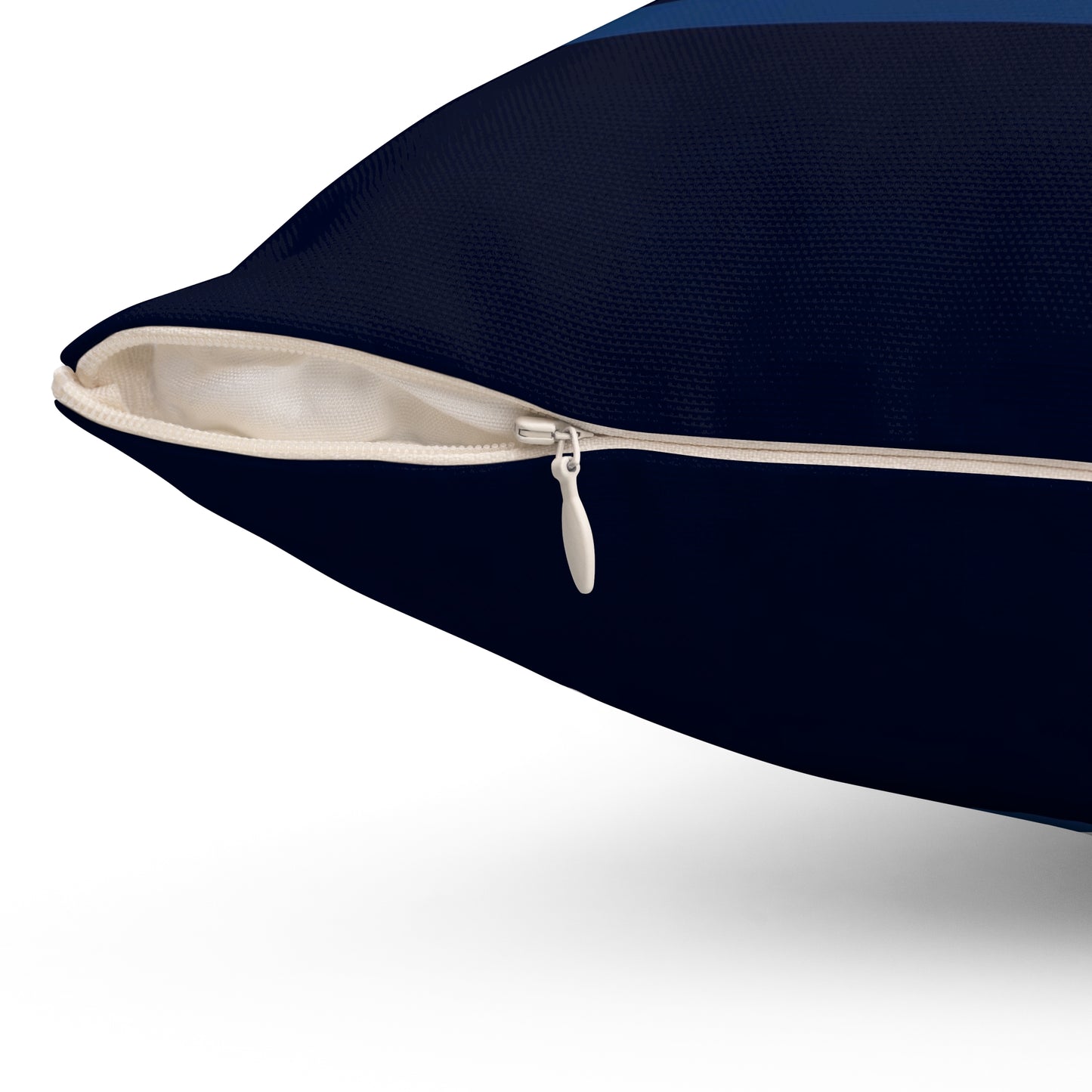 A Spun Polyester Square Pillow