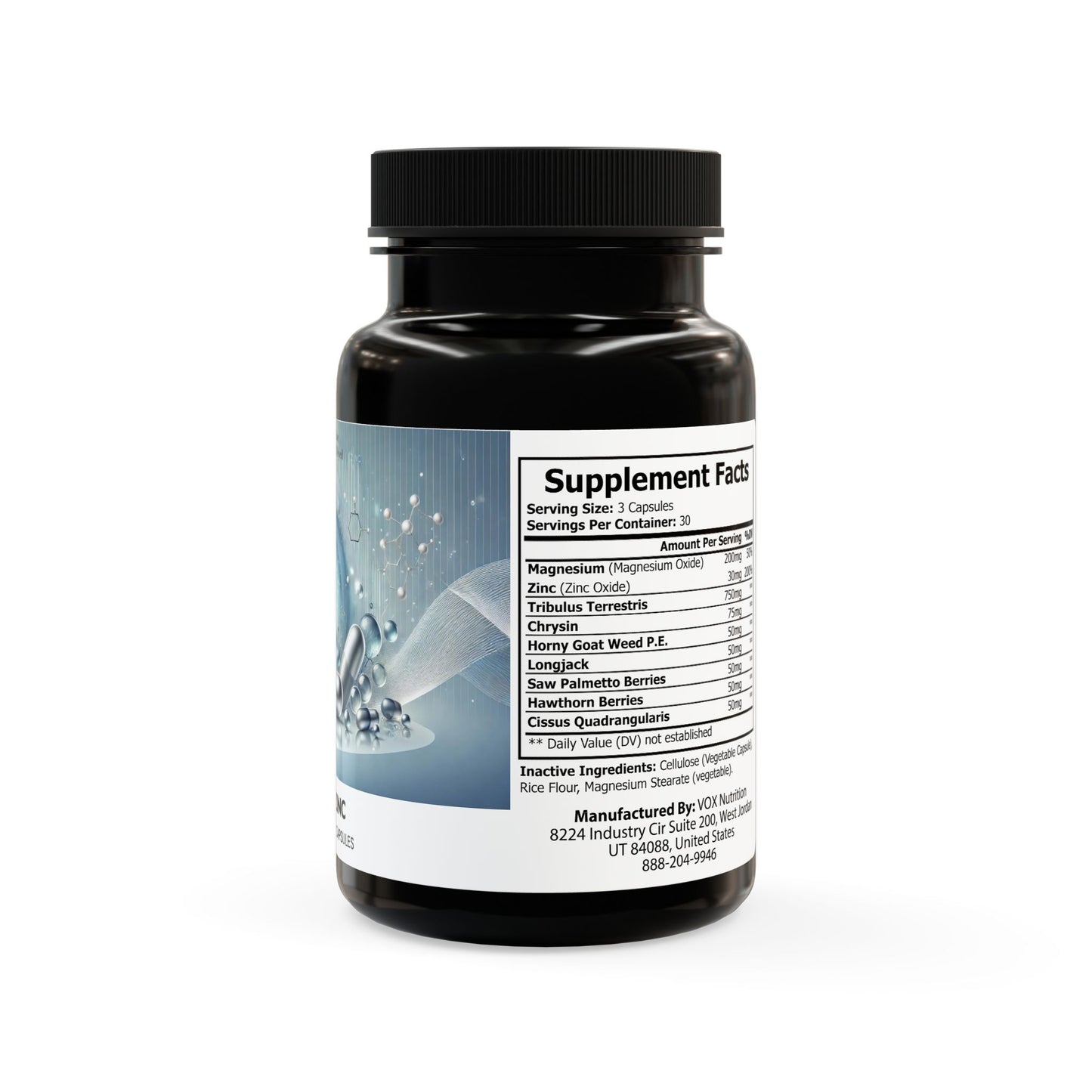 Magnesium Zinc Supplement (90 Capsules) By Dr. Asad Ali Syed