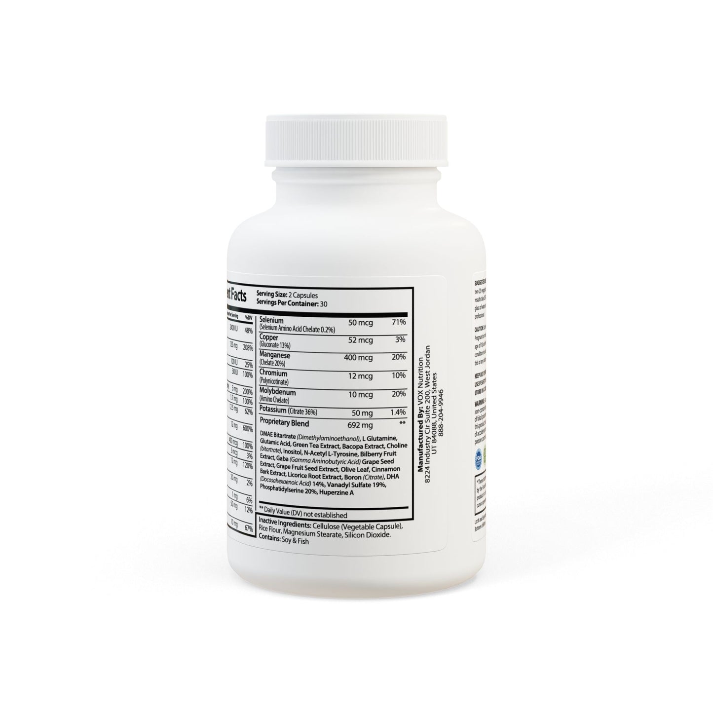 Brain Support Complex Supplement (60 Capsules) By Dr. Asad Ali Syed