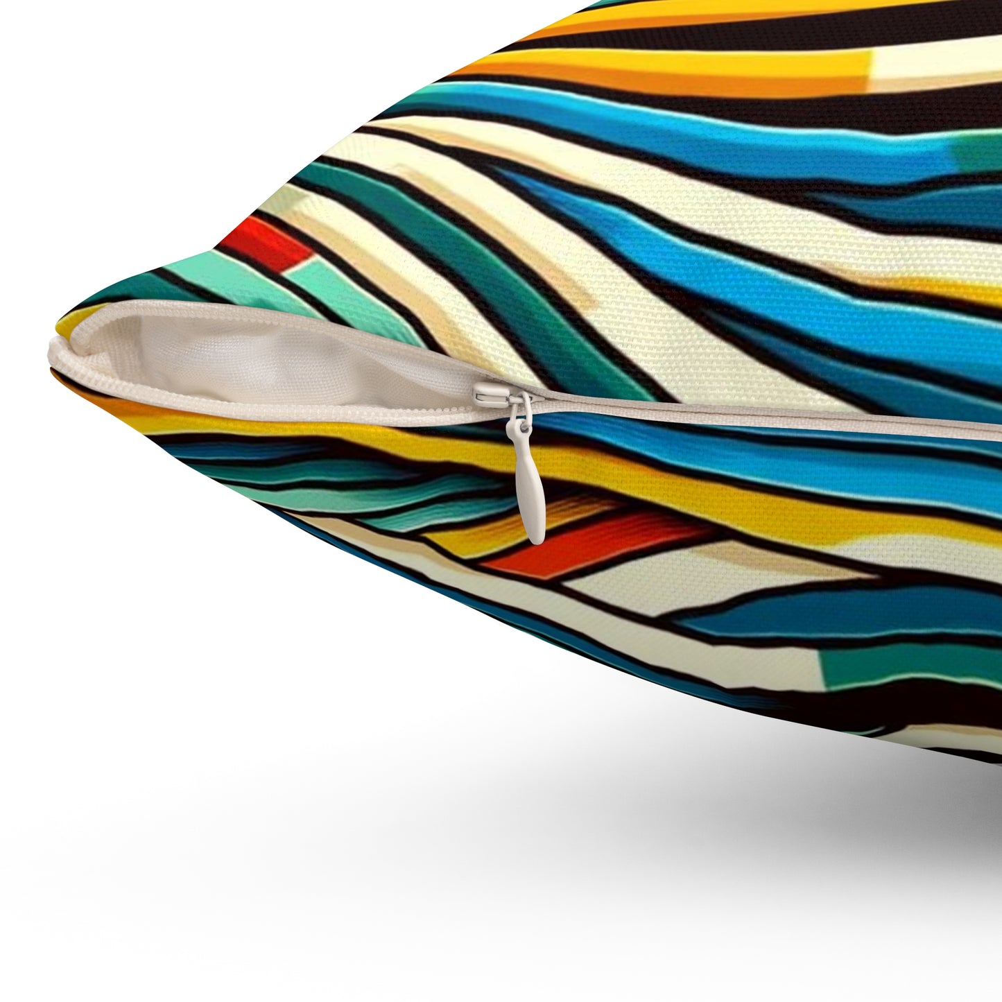 Spun Polyester Square Pillow