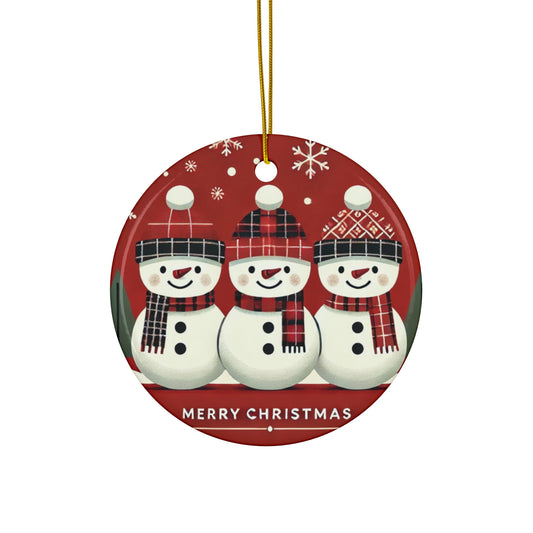 Ceramic Ornament, 4 Shapes