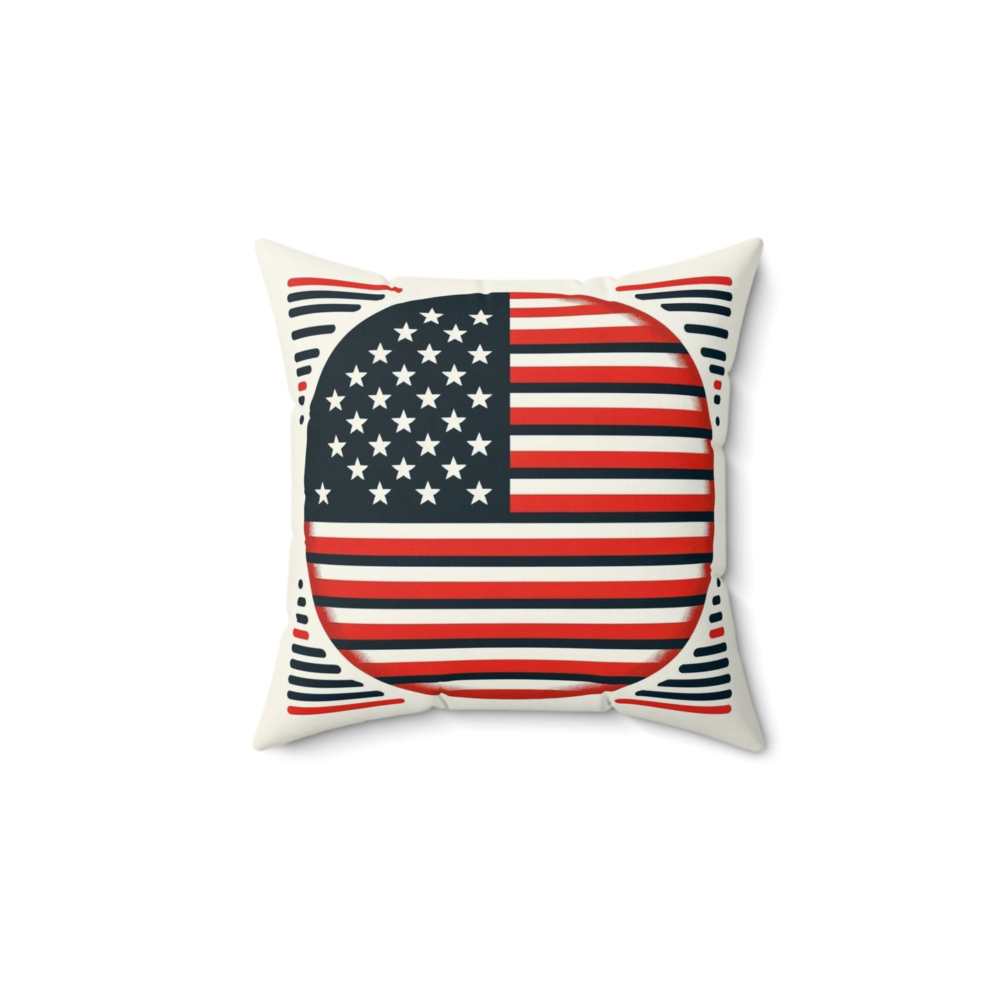 Spun Polyester Square Pillow