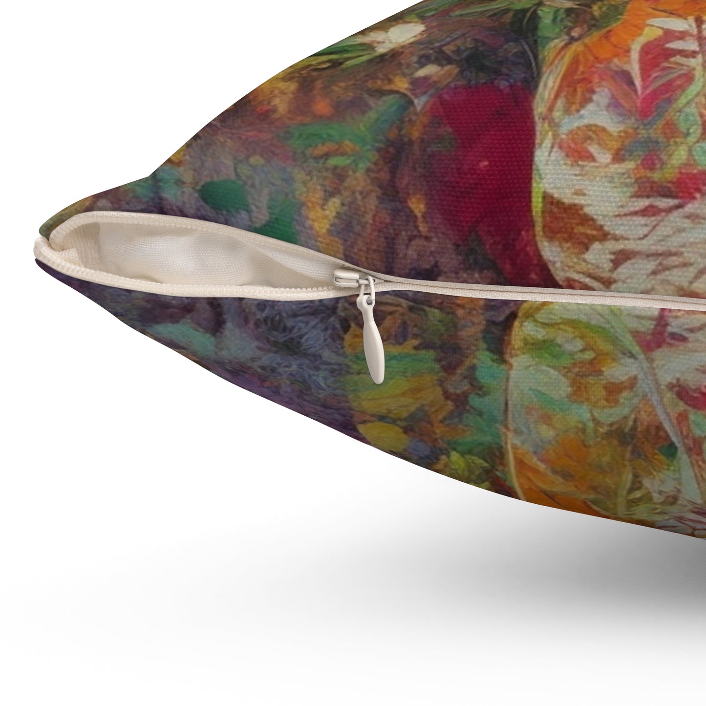 Spun Polyester Square Pillow
