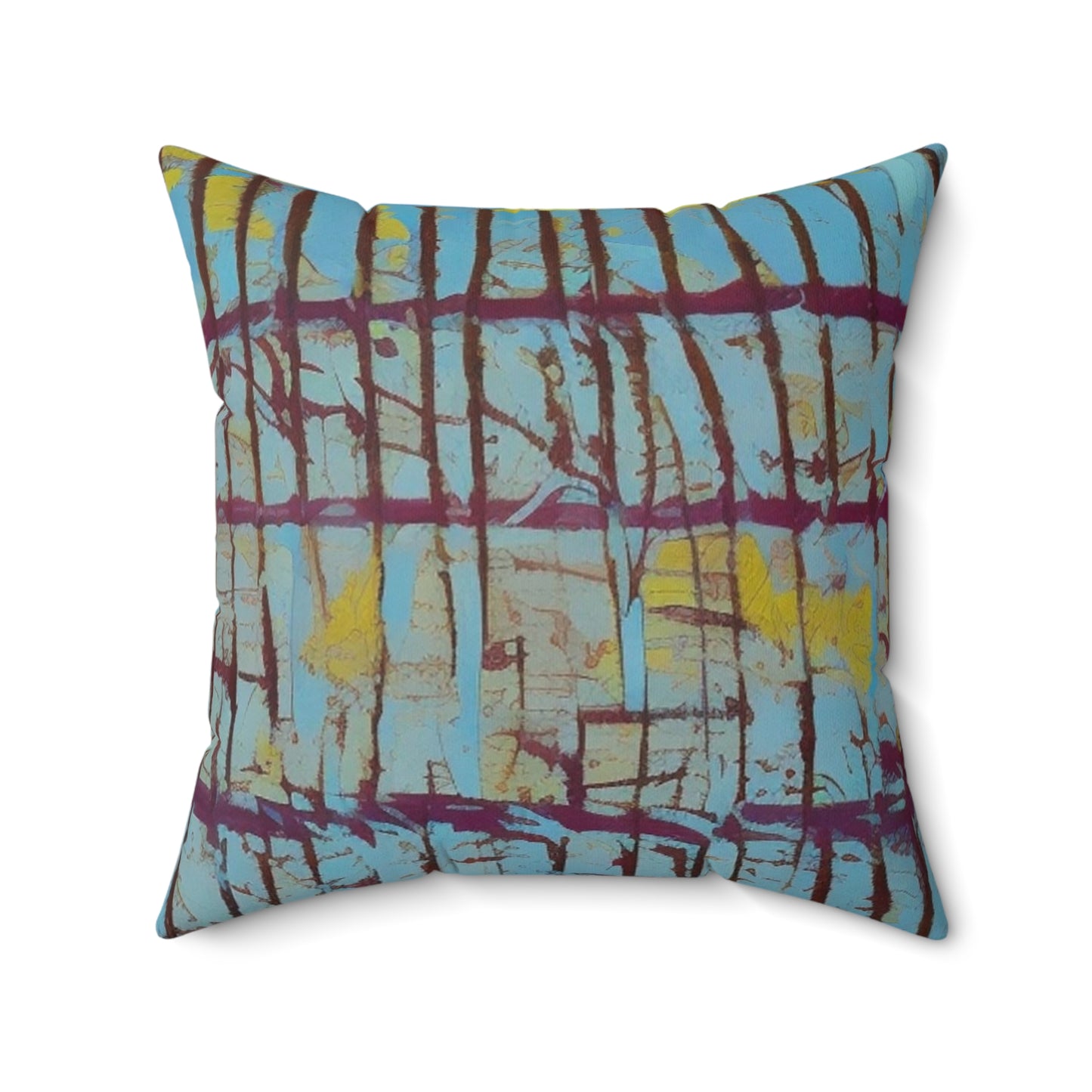 Spun Polyester Square Pillow