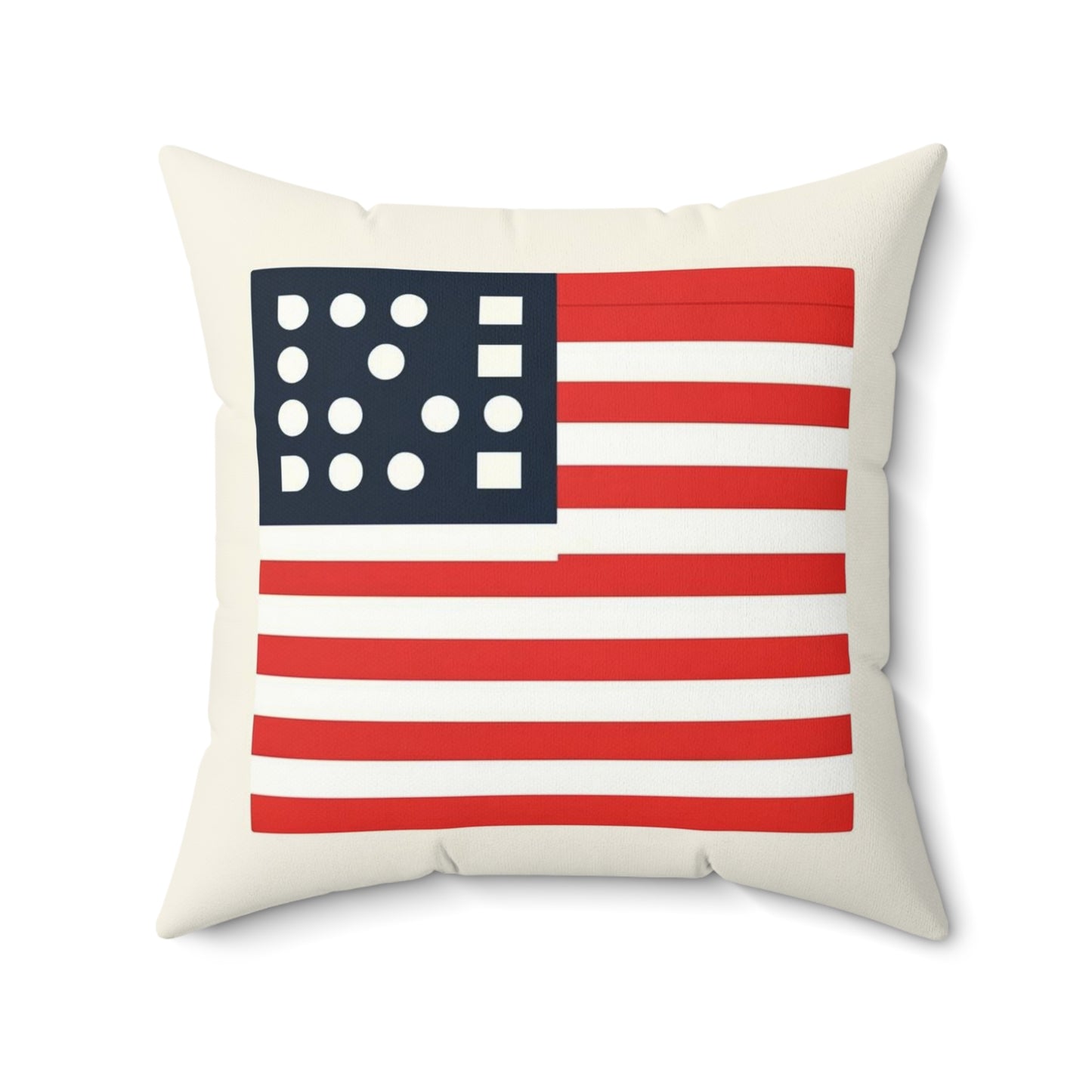 Spun Polyester Square Pillow