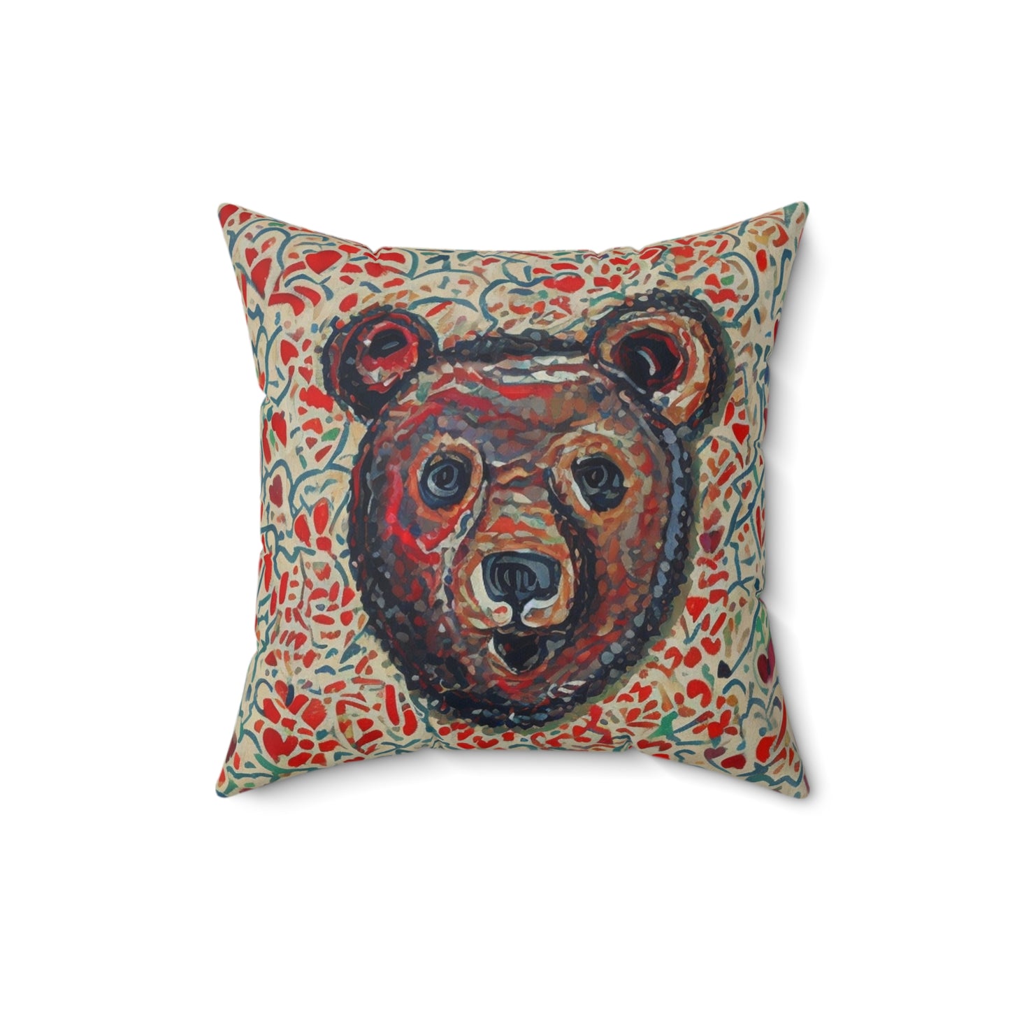 Spun Polyester Square Pillow
