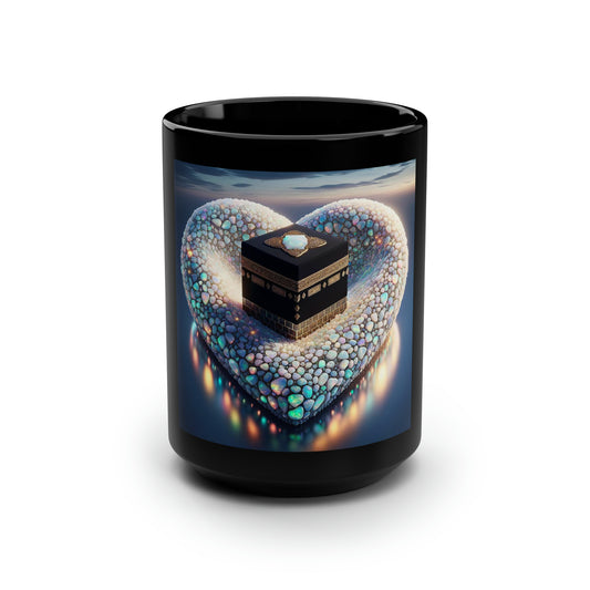 Black Mug, 15oz