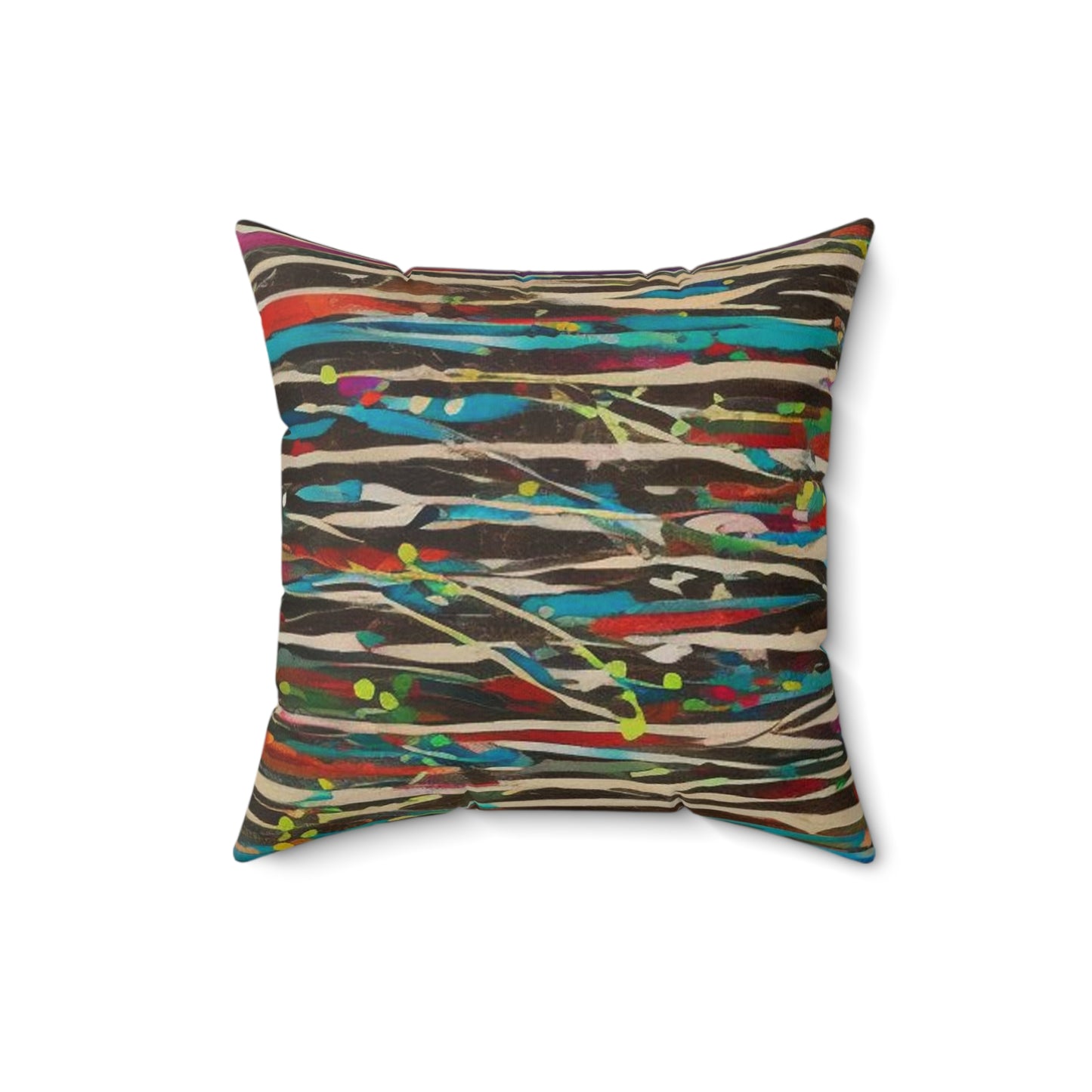 Spun Polyester Square Pillow