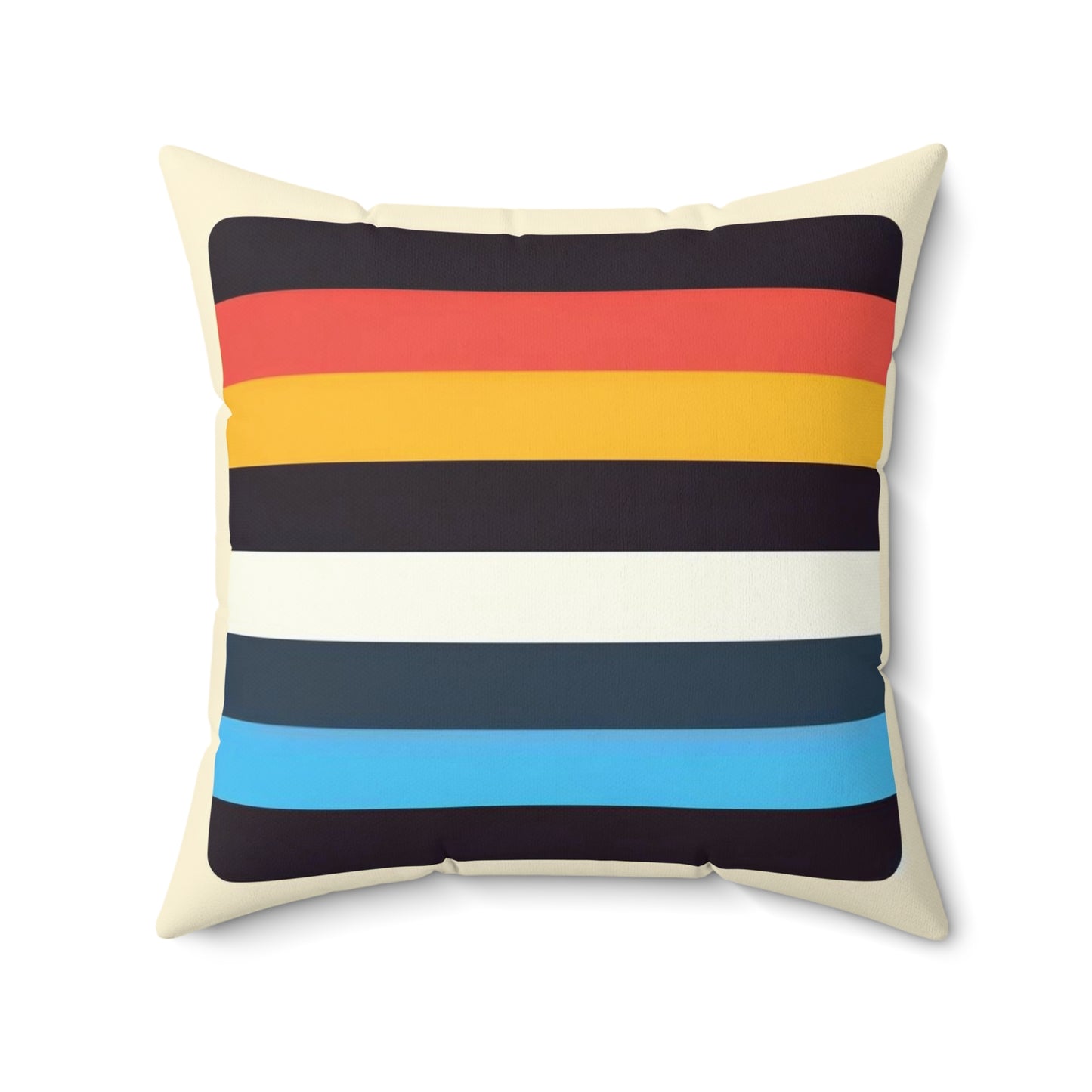 Spun Polyester Square Pillow