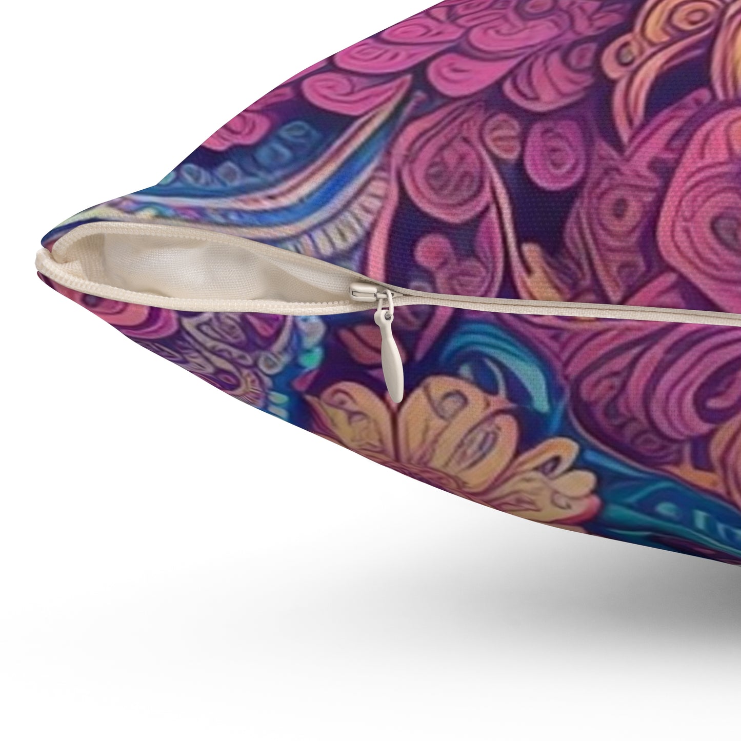 Spun Polyester Square Pillow