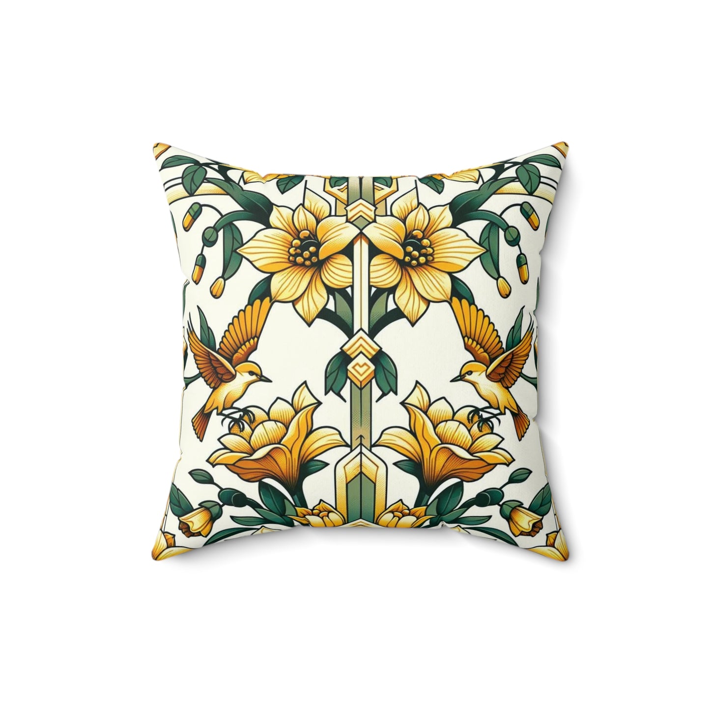 Spun Polyester Square Pillow