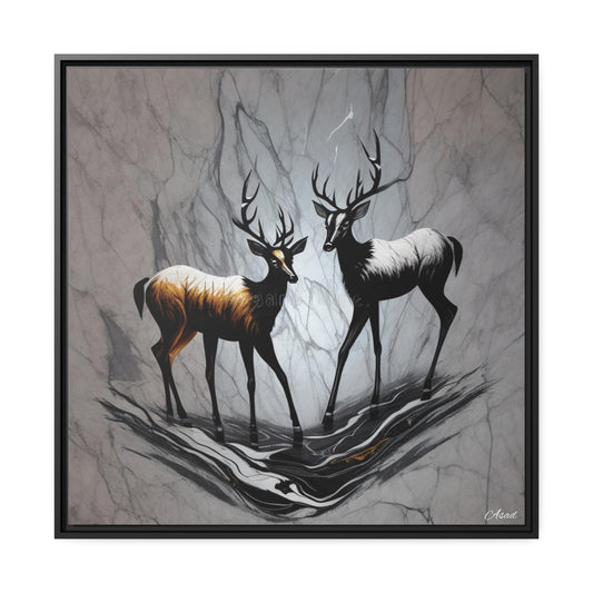 Matte Canvas, Black Frame