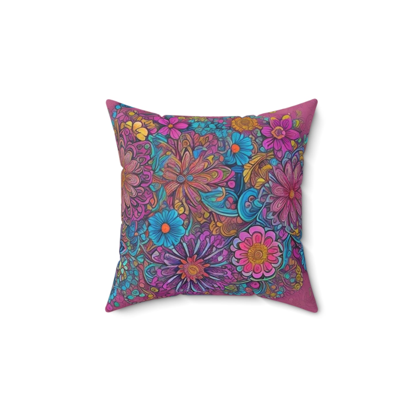 Spun Polyester Square Pillow