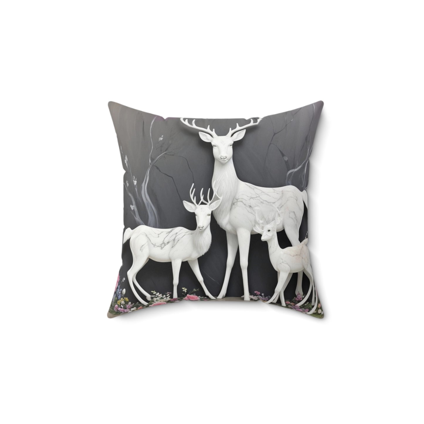 Spun Polyester Square Pillow