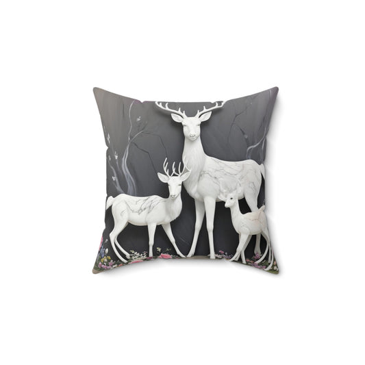 Spun Polyester Square Pillow